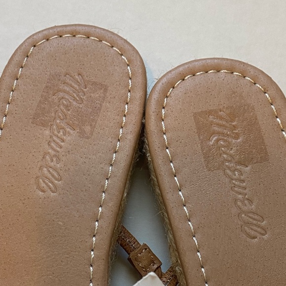 NWT Madewell Kathryn Espadrille Slide Sandal - Picture 9 of 11